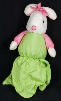 Department 56 Baby Bunny Rabbit Nylon Plush Easter Lovey